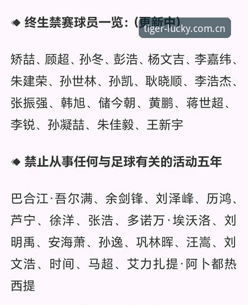 2026博狗网游戏 中国足协重磅罚单深度分析:65人涉赌涉腐,行业整顿信号明显